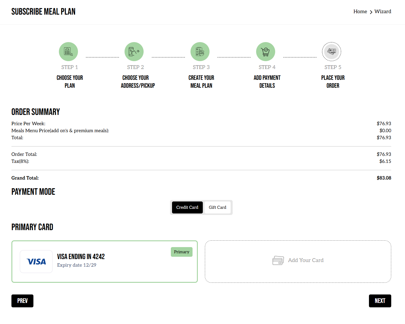 Effortlessly Healthy Select Cards