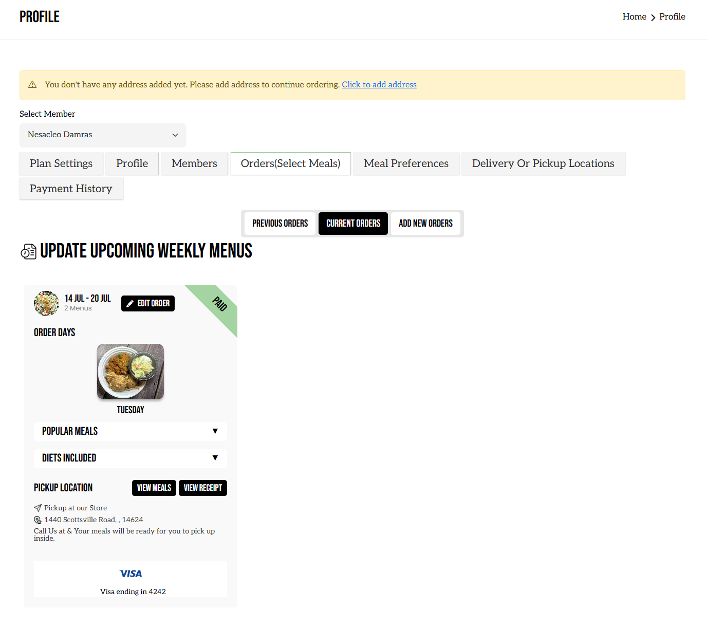 Effortlessly Healthy Place Second Order