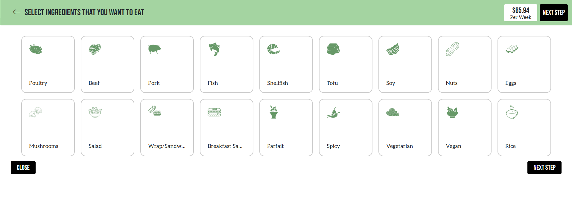 Effortlessly Healthy Select Ingredients