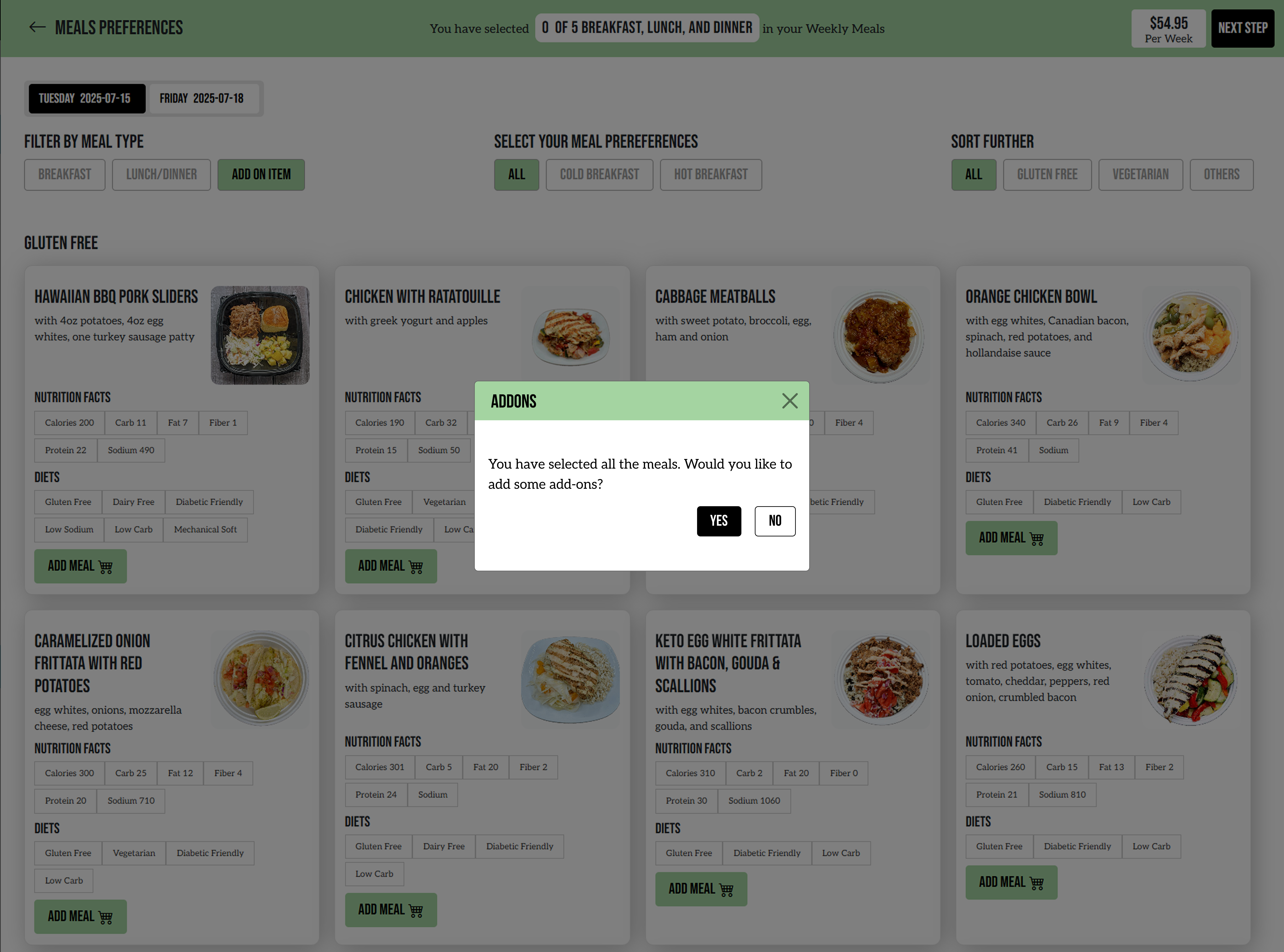 Effortlessly Healthy Select Add-ons